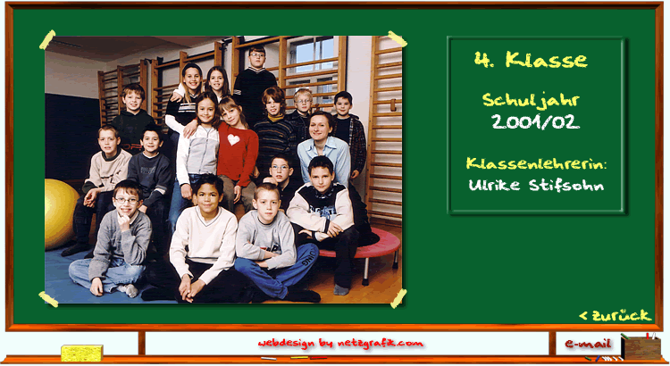 4. Klasse Schuljahr 2001/02